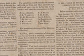 San Felipe Broadside